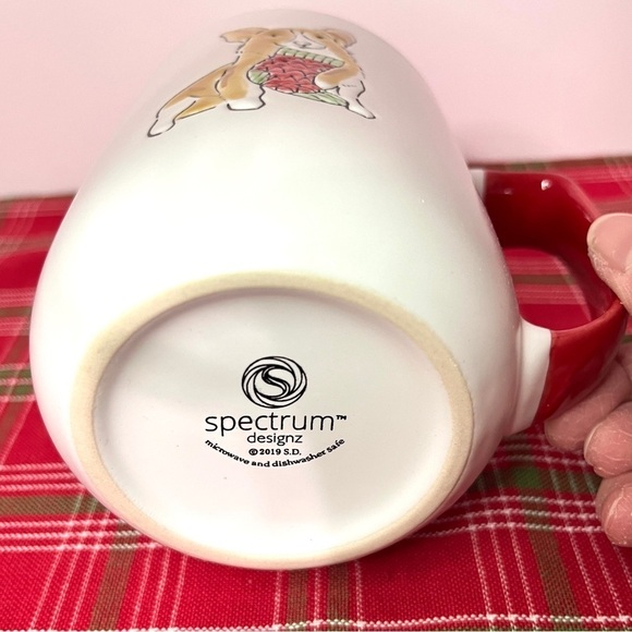 Christmas Corgi with Stocking Coffee Tea Hot Cocoa Mug - Picture 6 of 7